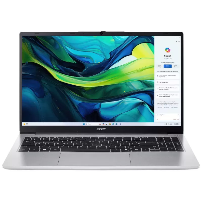 Notebook Acer Aspire Lite AL15-62P-R4MD 15.6" AMD Ryzen 5 6600H 16/512GB W11H - Natural Titanium