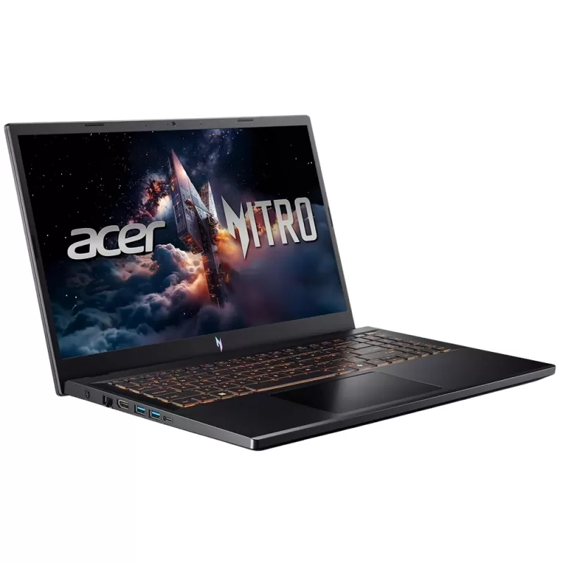 Notebook Acer Nitro V 15 ANV15-52-57BB 15.6" Intel Core i5-13420H 16/512GB W11 RTX5050 8GB - Obsidian Black