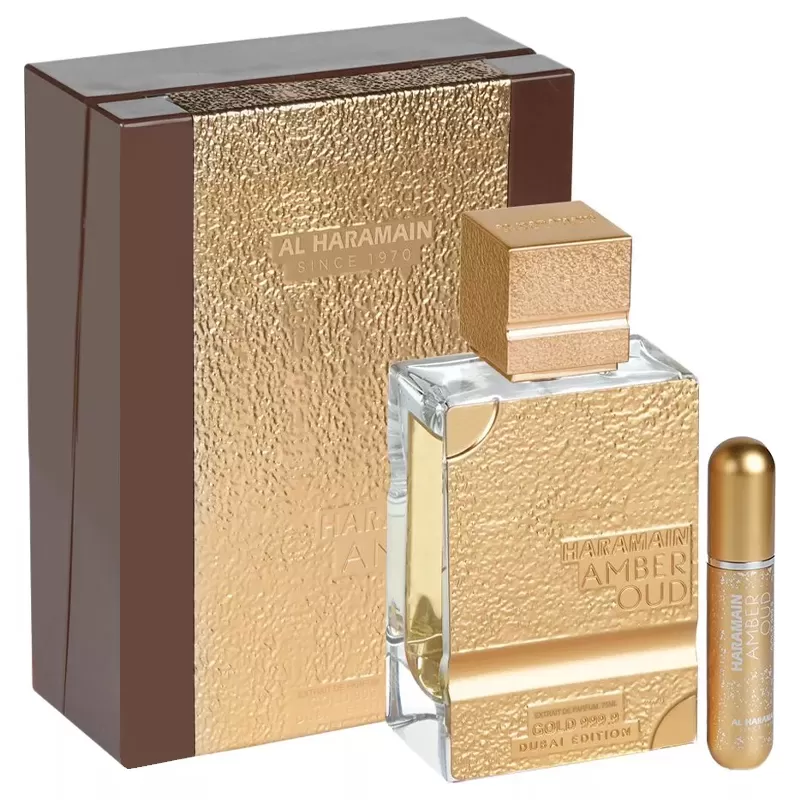 Perfume Al Haramain Amber Oud Gold 999.9 Dubai Edition EDP Unisex - 100ml