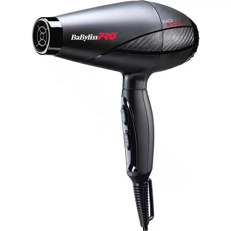 Secador de Cabello BaBylissPro Black Star B6200UZ 2000W 220V - Black