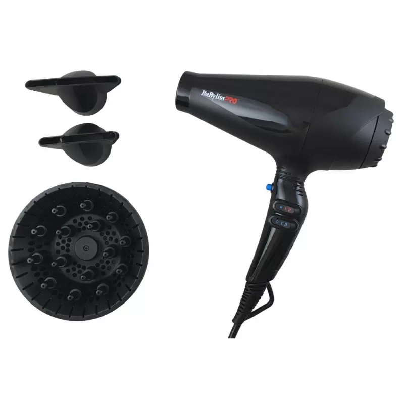 Secador de Cabello BabylissPro B6300UZ 2000W 220V - Black