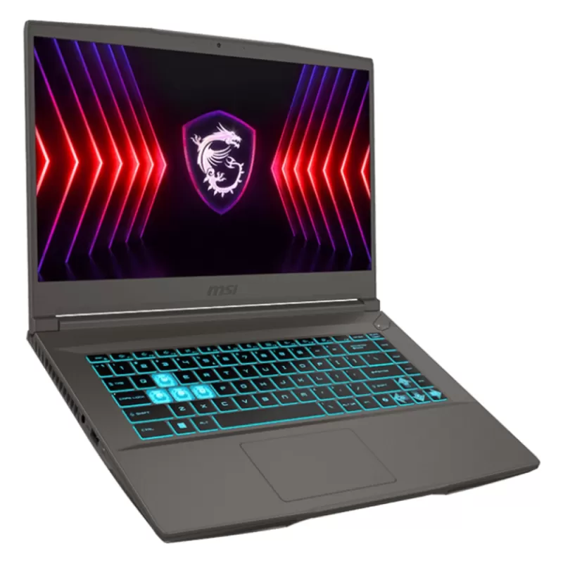 Notebook MSI Thin A15 B7VF-461US 15.6" AMD Ryzen 5 7535HS 16/512GB W11 NVIDIA GeForce RTX4060 8GB - Cosmos Gray