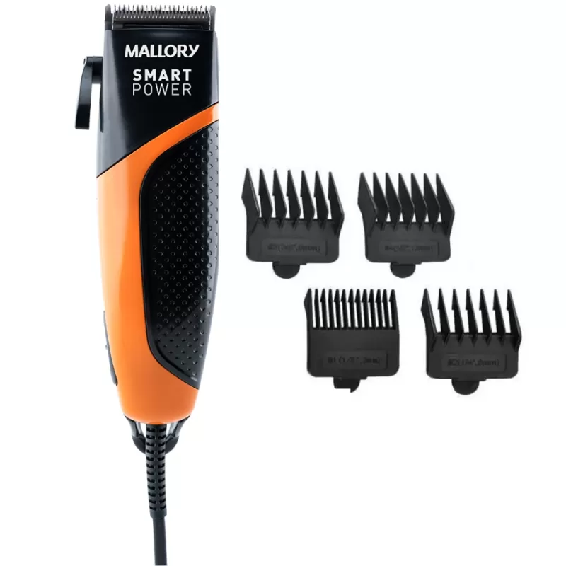 Cortador de Cabello Mallory Smart Power B90200331 110V - Black/Orange