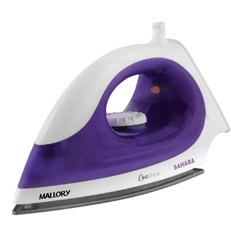 Plancha Seca Mallory Sahara B91800761 1250W 110V - White/Purple