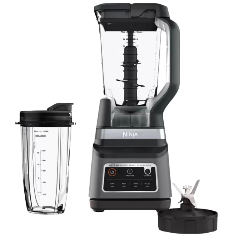 Licuadora Ninja Professional Plus Duo Auto iQ BN750 1200W 110V - Stone Silver