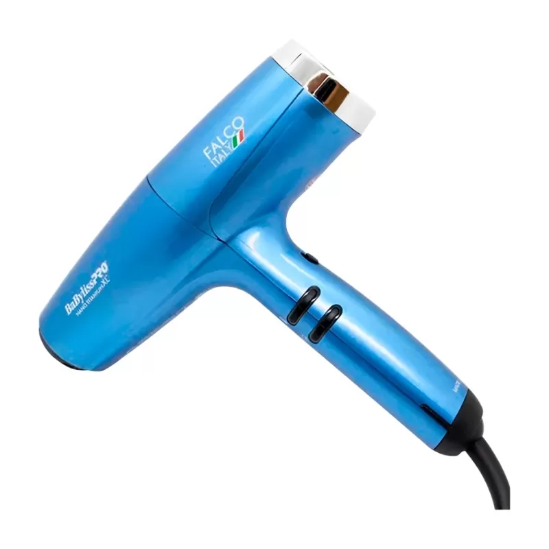 Secador de Cabello BaBylissPro Nano Titanium XL Falco Italy BNT8550UZ 2000W 220V - Blue