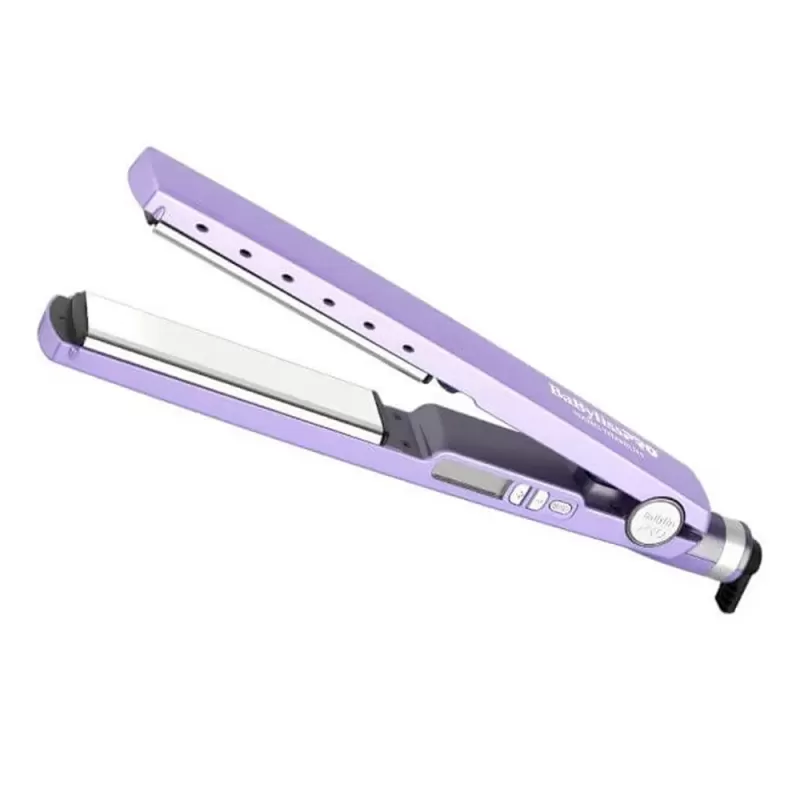 Kit Alisador + Cepillo Secador BabylissPro Nano Titanium BNTLVPP44UZ - Purple