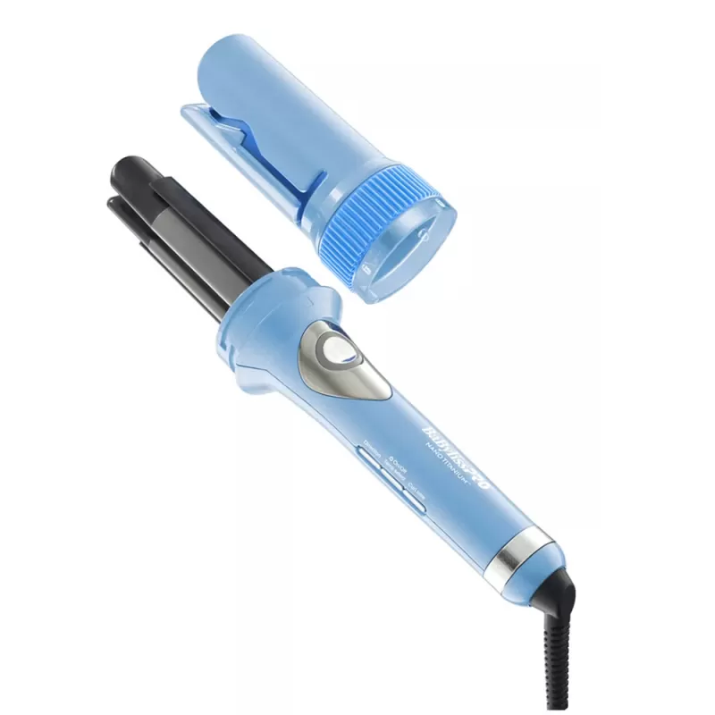 Ondulador BaBylissPro Nano Titanium MiraCurl Pro BNTMCS125UZ 32mm 2V - Blue