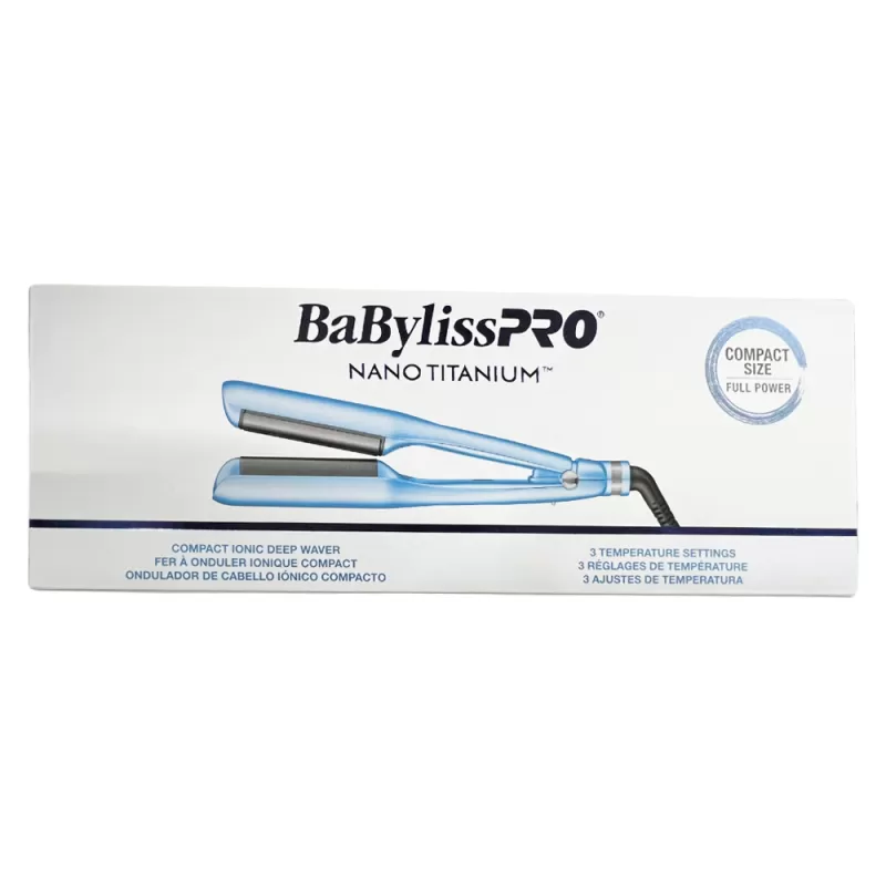 Ondulador BaBylissPro Nano Titanium BNTMDWUC 2V - Blue