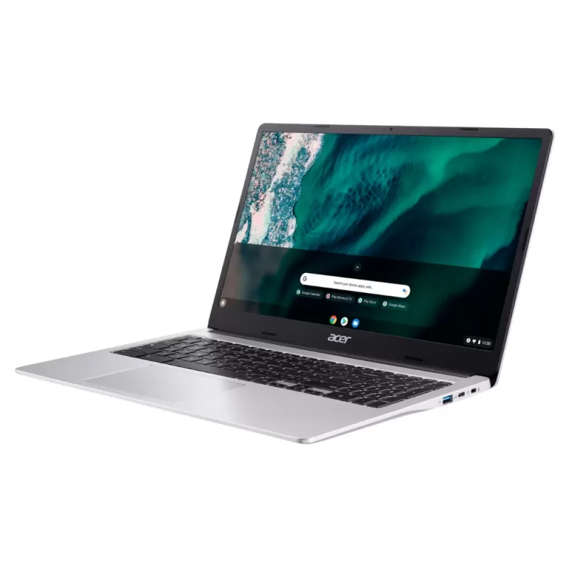 Notebook Acer Chromebook 315 CB315-4H-C0BR 15.6" Intel Celeron N4500 4/64GB - Sparkly Silver