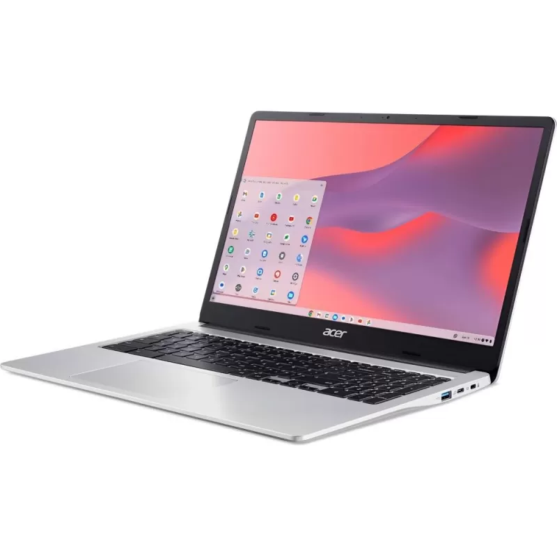 Notebook Acer Chromebook 315 CB315-4H-C7A1 15.6" Intel Celeron N4500 4/64GB - Pure Silver