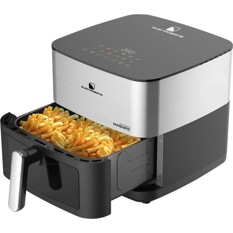 Air Fryer ElectroBras Magnific EBAF-90D 220V 2200W 9L - Black/Silver