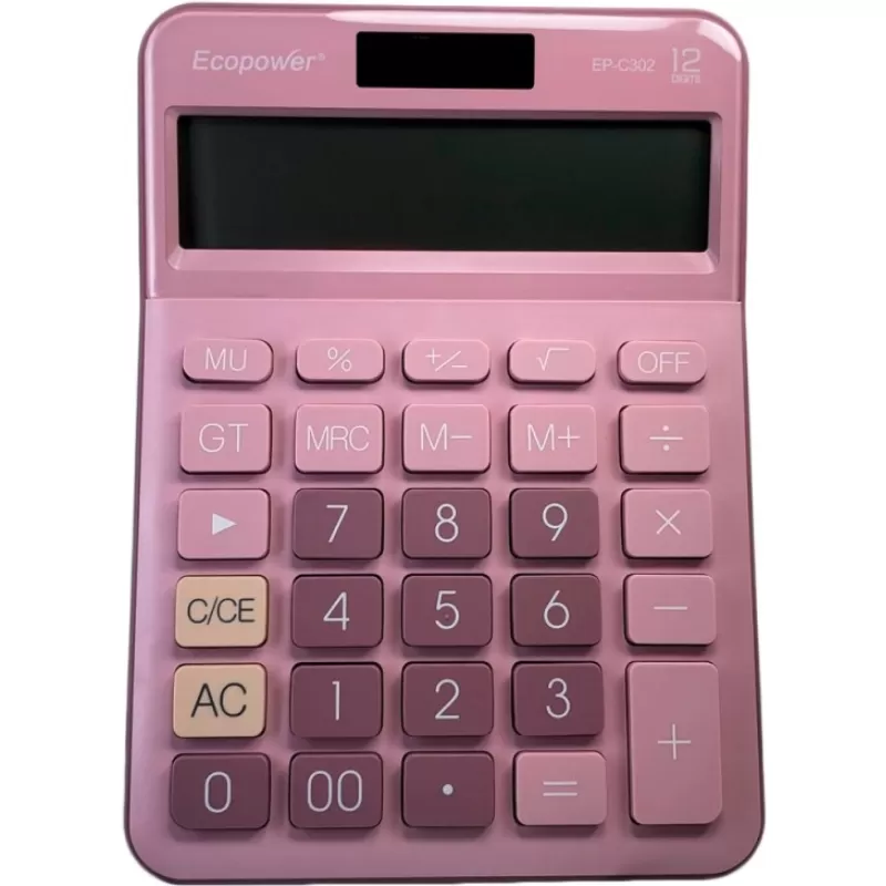 Calculadora Ecopower EP-C302 EP-C302 12 Dígitos - Purple