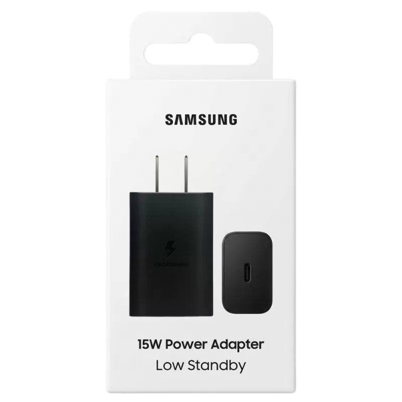 Adaptador de Corriente Samsung USB-C 15W EP-T1510N...
