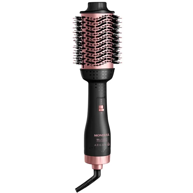 Cepillo Secador Mondial Black Rose Argan ES-14-BI ...