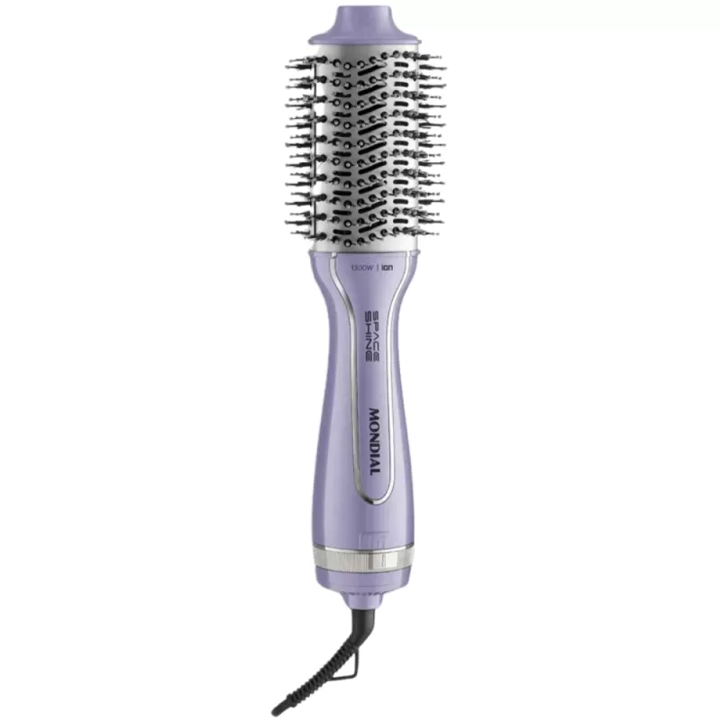 Cepillo Secador Mondial Space Shine ES-21S 1300W 2V - Lila