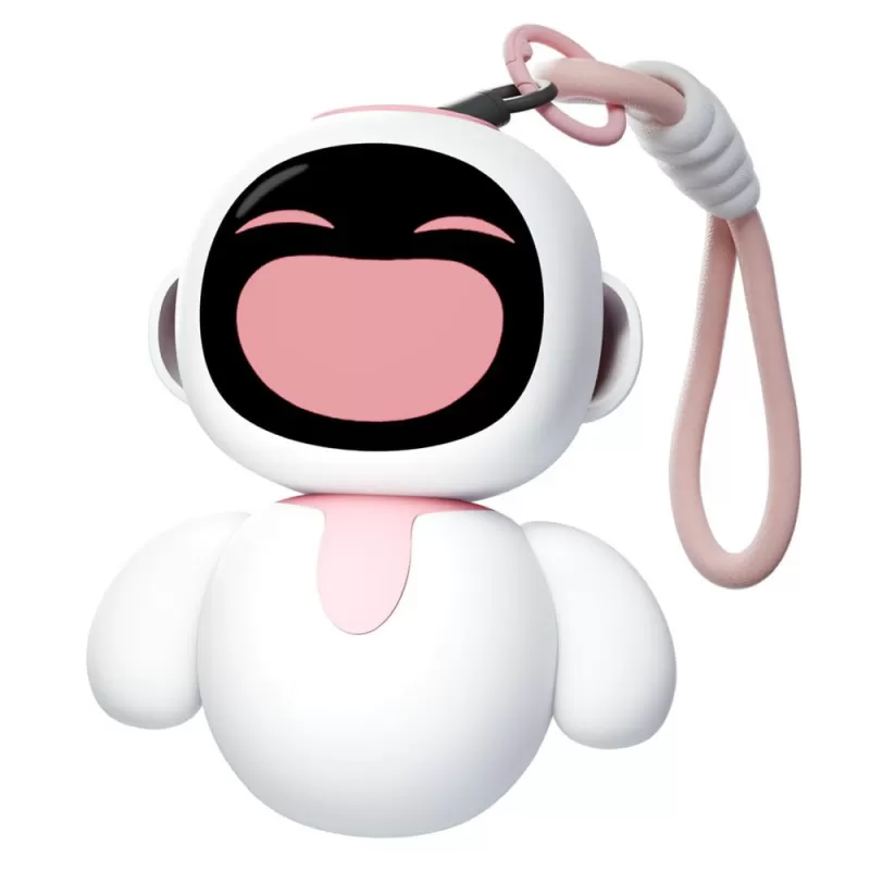 Eiliko Robot Colgante Inteligente e Interactivo con AI - Pink/White