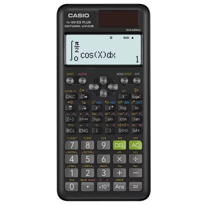 Calculadora Científica Casio FX-991ES Plus 2nd Edition - Black