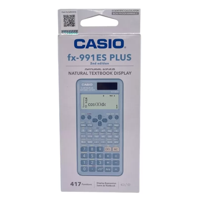 Calculadora Científica Casio FX-991ES Plus 2nd Edition - Blue