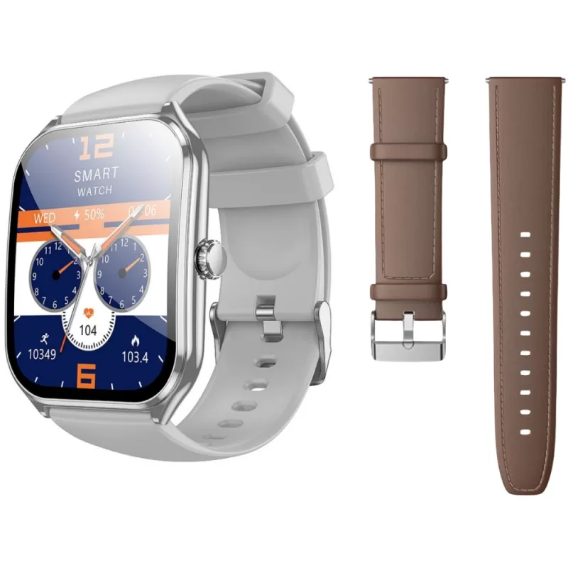 Reloj Smart Hoco Y28 AMOLED - Silver