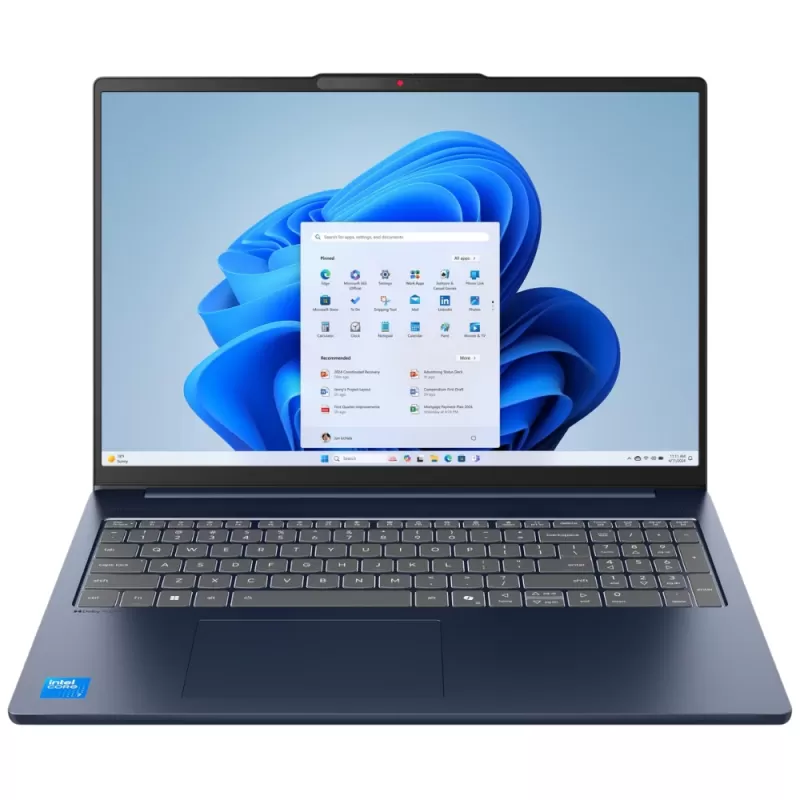 Notebook Lenovo IdeaPad Slim 5 IRH10R  83J1002KUS 16" Intel Core 7 240H 16/1TB W11H - Cosmic Blue