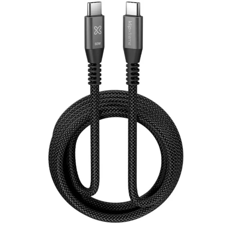 Cable USB-C klip Xtreme PowerGo 250 KAC-250-10FT 60W (3m) - Black
