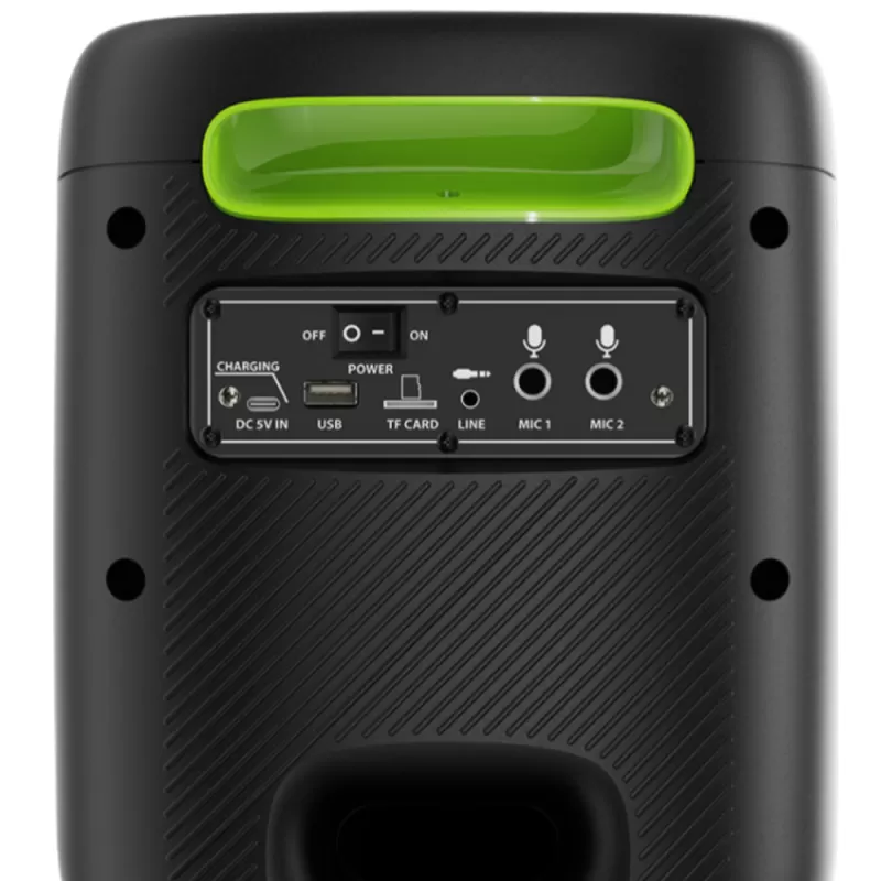Speaker Klip Xtreme BoomBlaster Pro KLS-655-2M + 2 Wireless Mic Bluetooth - Black