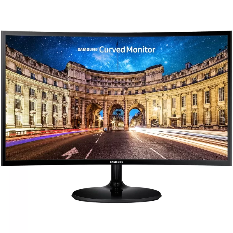 Monitor LED Samsung 24" Curved LC24F390FHNXZA...