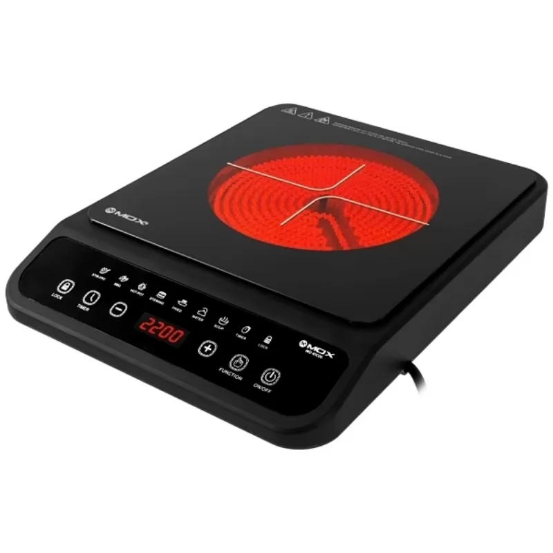 Cocina Eléctrica Infrarroja Mox MO-KIC06 2200W 220V - Black