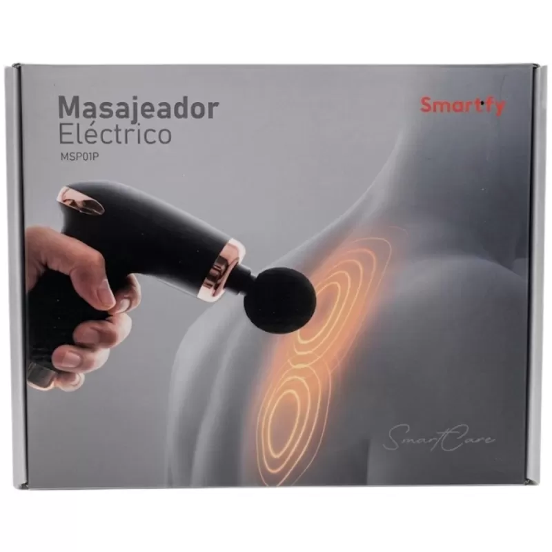Mini Masajeador Smartfy MSP01P 25W 2V - Black