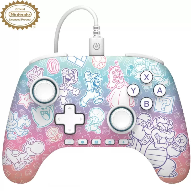 Control PowerA Nintendo Switch 2 - Mushroom Kingdom (NSGP0526-01)