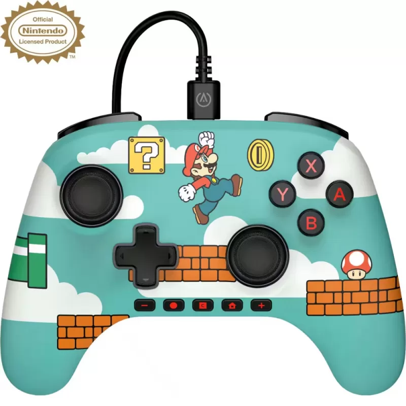 Control PowerA Nintendo Switch 2 - Super Mario Time (PWA-A-15351)