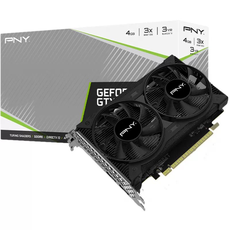 Placa de Video PNY GeForce GTX 1650 4GB GDDR6 Dual Fan