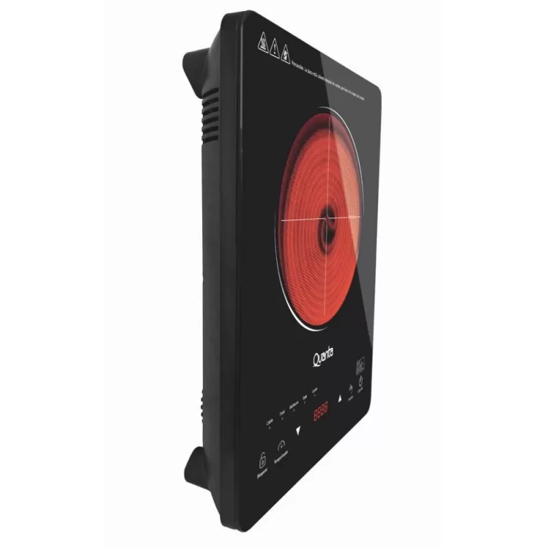 Cocina Eléctrica Infrarroja Quanta QTCEI200 2000W 220V - 1 Hornalla