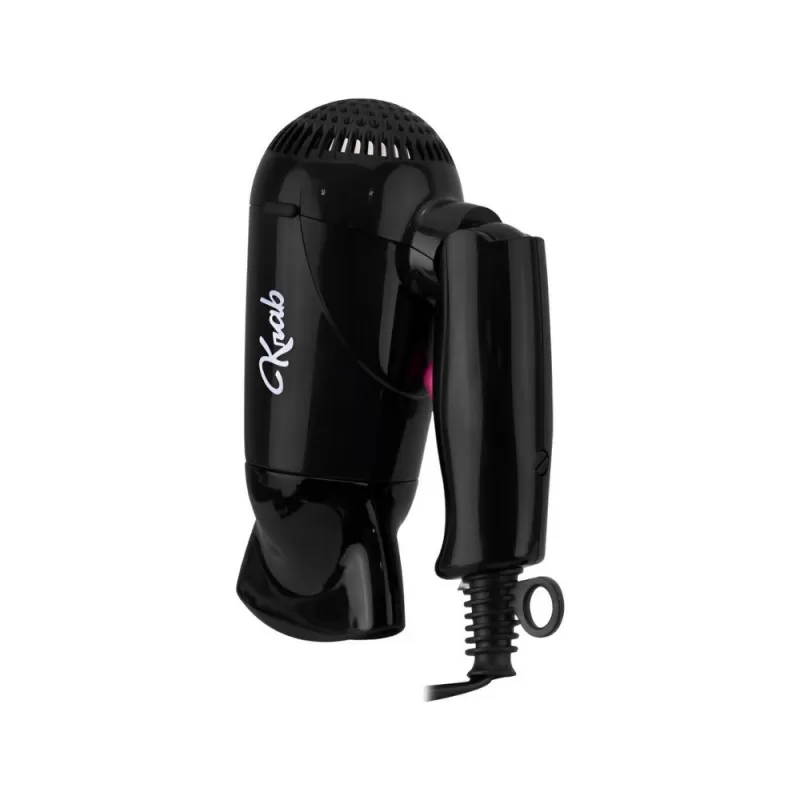 Cepillo Secador Quanta QTES6000N 1300W Black/Rose + Secador Krab KBSC12 1200W Black - 2V