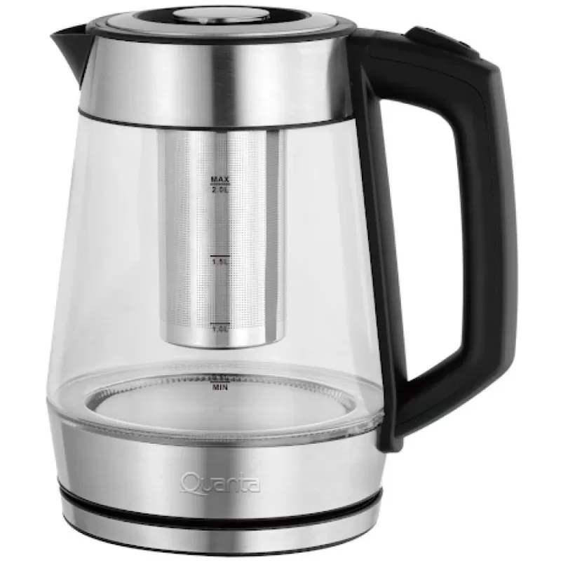 Hervidora Eléctrica de Vidrio Quanta QTHVF960 1.7L 220V