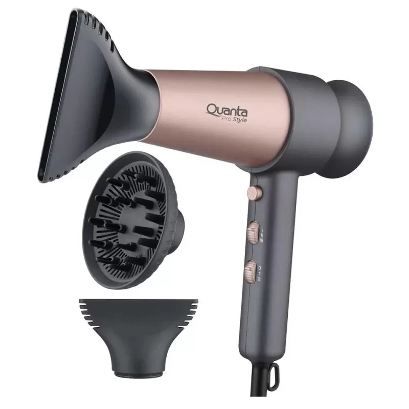 Secador Quanta QTSPS200 Pro Style 2000W 220V - Pin...