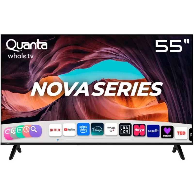 Smart TV LED Quanta 55" QTWTV55 4K Ultra HD W...
