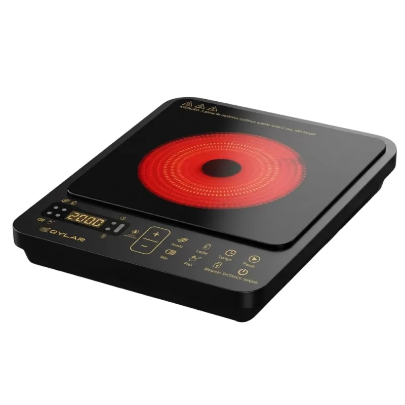 Cocina Eléctrica Infrarroja Qylar Home Chef QY-0803 2000W 220V - Black