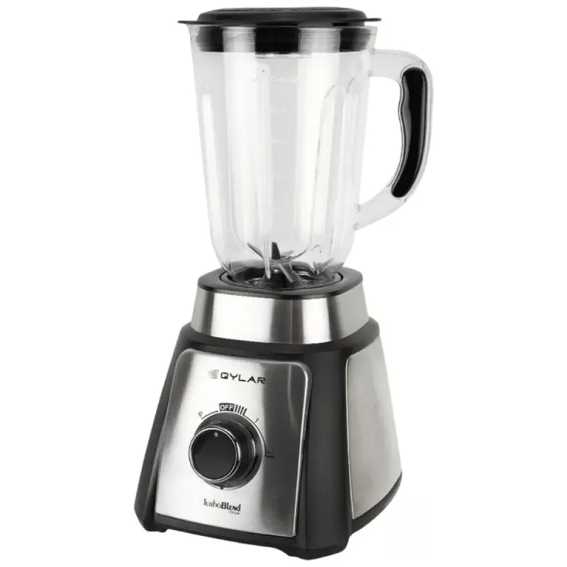 Licuadora Qylar Turbo Blend QY-2002 1000W 220V 1.5L - Black/Inox