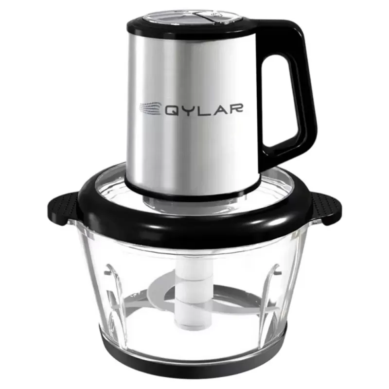 Triturador de Alimentos Qylar Tritu Max Pulse QY-2013 500W 220V 2L - Black/Inox