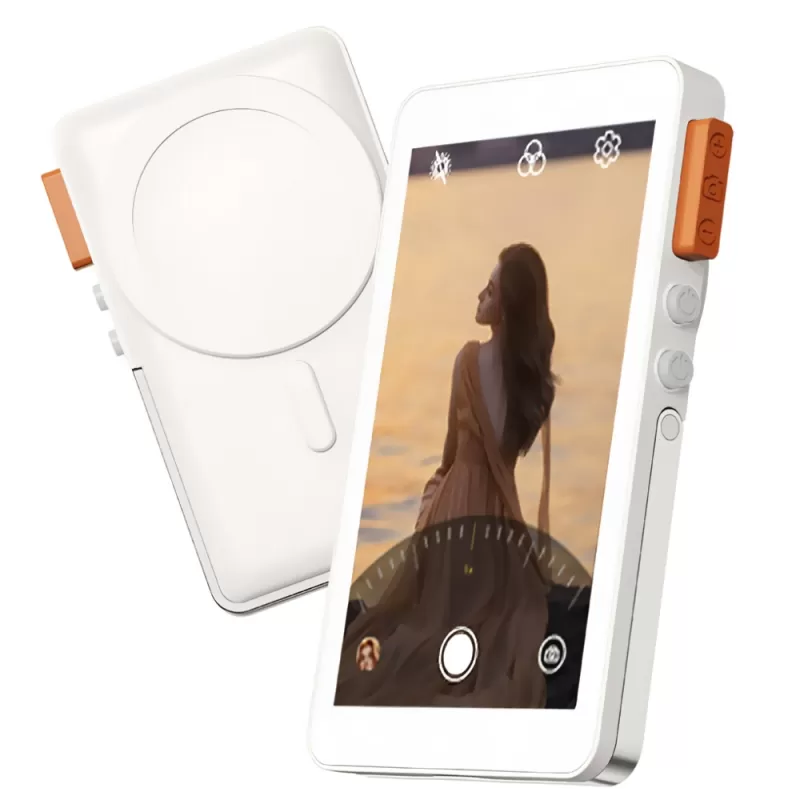 Pantalla Selfie Mágnetica para Celular RK-X40F Ultra 3rd - Beige