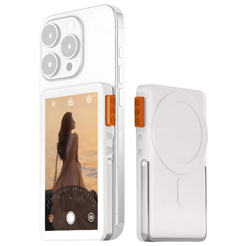 Pantalla Selfie Mágnetica para Celular RK-X40F Ultra 3rd - Beige