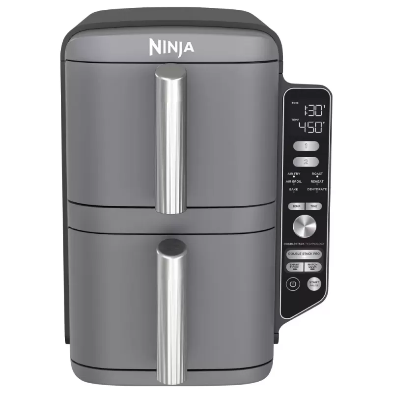 Air Fryer Ninja DoubleStack XL 2-Basket SL401 1690W 110V 9.5L - Grey