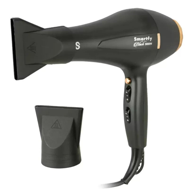 Secador de Cabello Smartfy Black SM04 3000W 220V -...