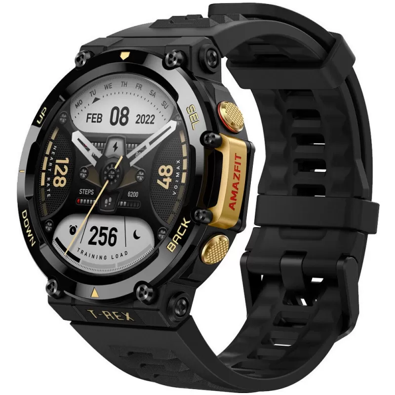 Reloj Smart Amazfit T-Rex 2 A2170 - Astro Black/Gold