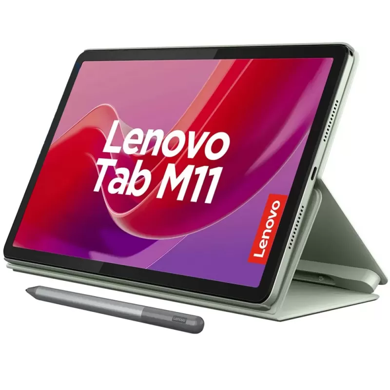 Tablet Lenovo Tab M11 TB330XU LTE 11" 4/128GB Seafoam Green + Pen & Folio Case