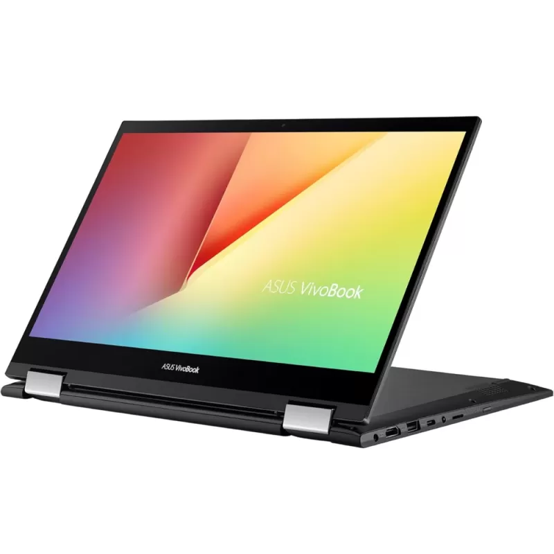 Notebook Asus VivoBook Flip TP470EA-AS34T 14" Touch Intel Core i3-1115G4 4/128GB W10 - Indie Black