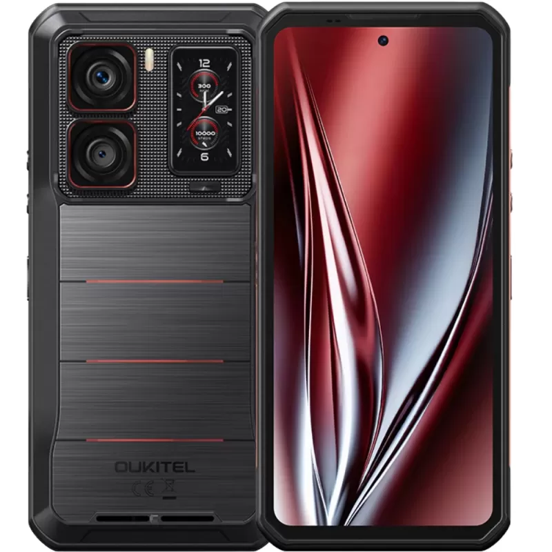 Rugged Smartphone Oukitel WP300 DS 5G NFC 6.8" 12/512GB - Black