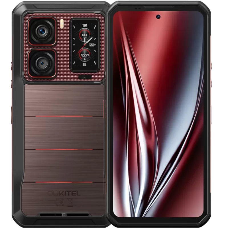 Rugged Smartphone Oukitel WP300 DS 5G NFC 6.8" 12/512GB - Red